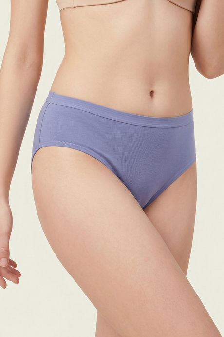 Zivame Regular Rise Full Coverage Hipster Panty (Pack of 3) - Multicolor — image 9